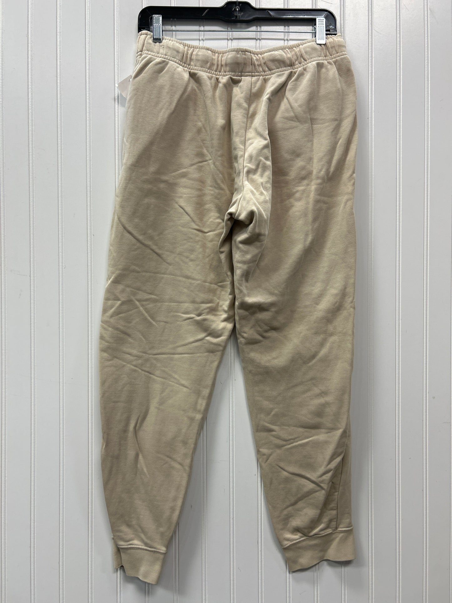 Athletic Pants By Nike Apparel In Cream, Size:M