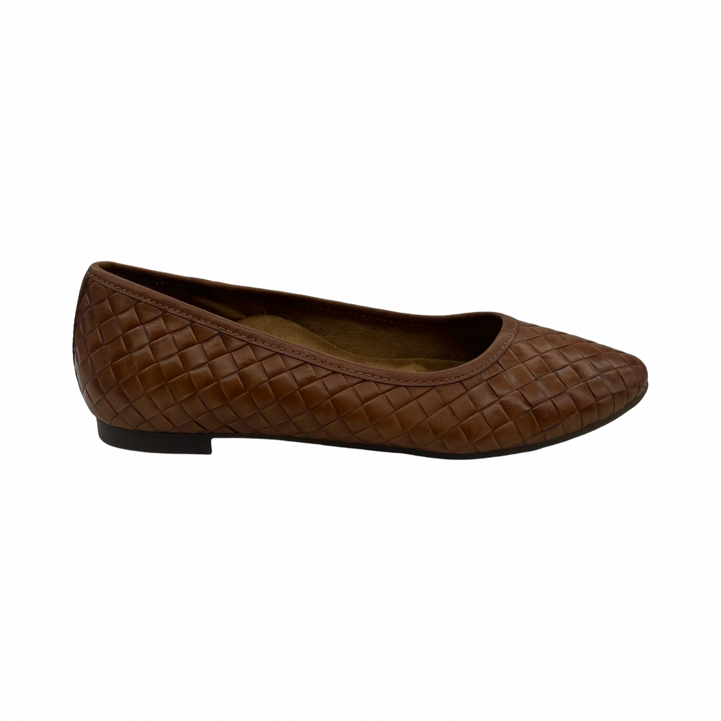 Shoes Flats By Aetrex In Tan, Size:6.5
