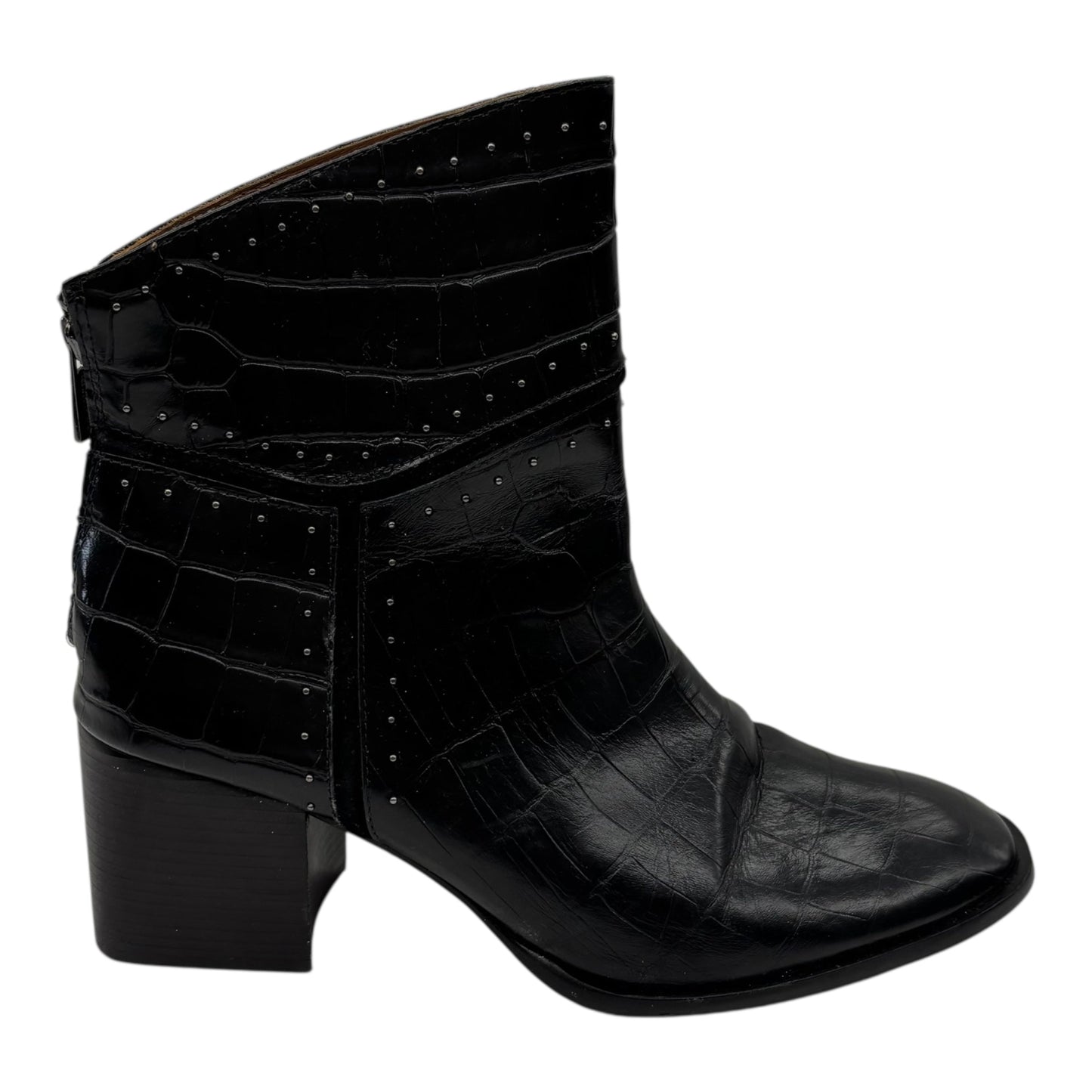 Boots Ankle Heels By Donald Pliner In Black, Size:9