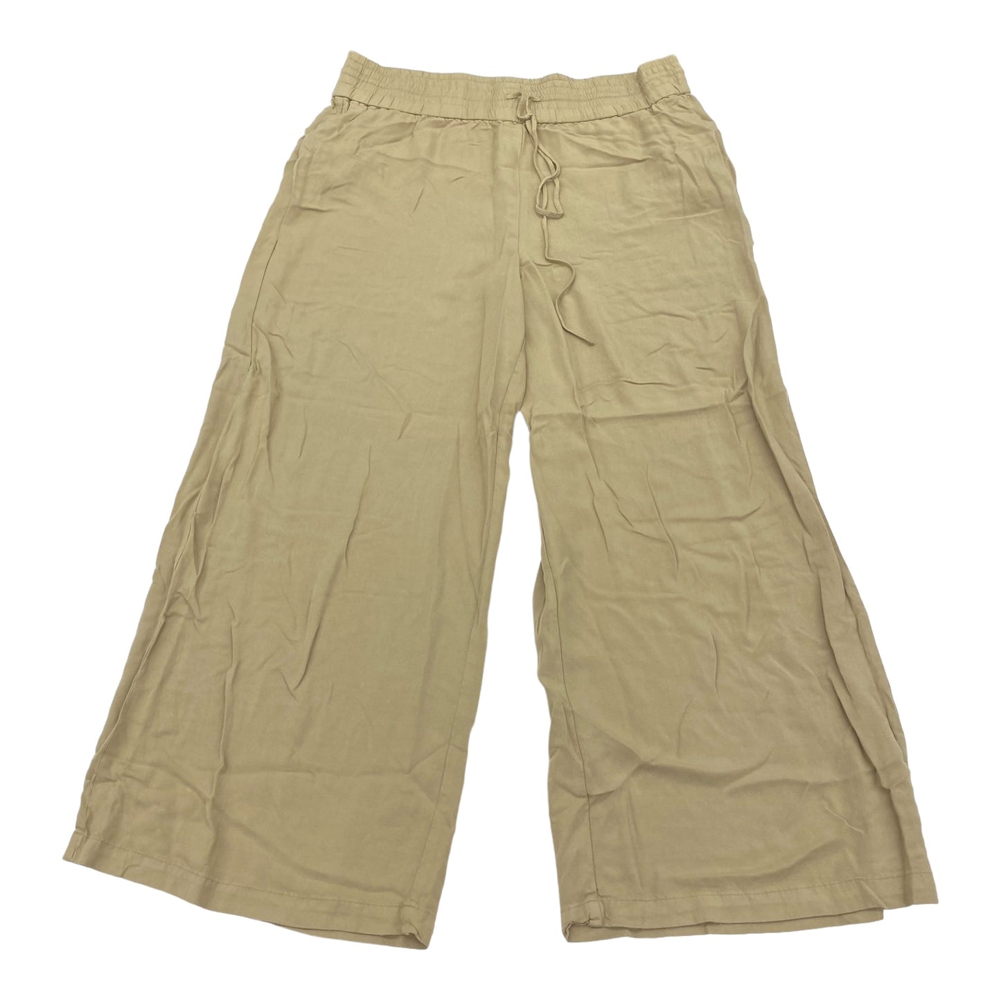 TAN PANTS LINEN by MELROSE AND MARKET Size:2X