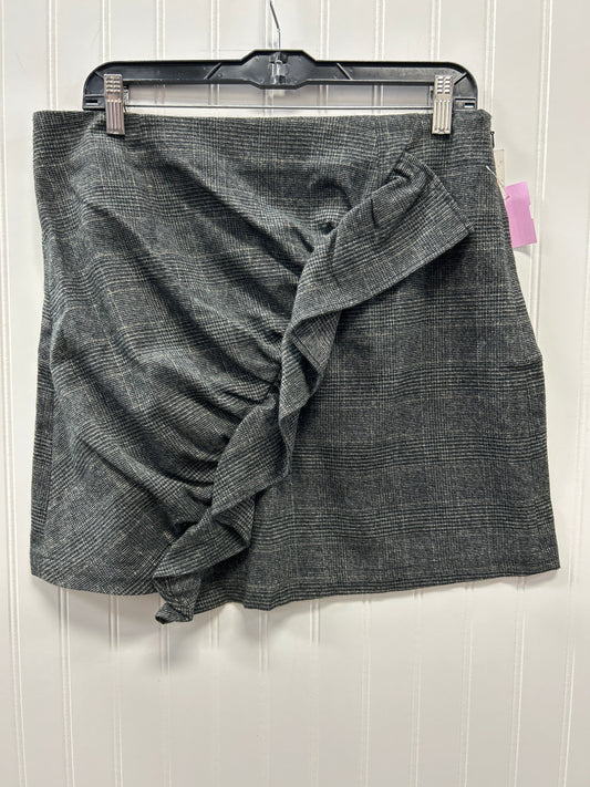 Skirt Mini & Short By Bp In Grey, Size:L NWT