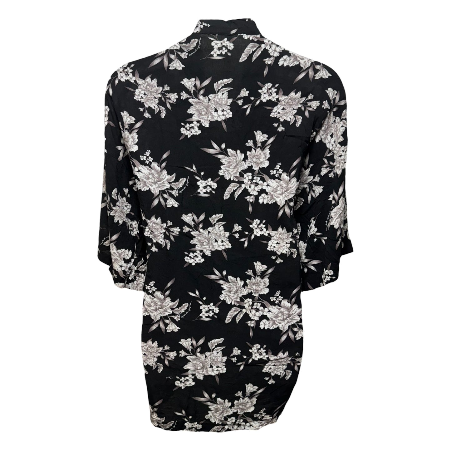 Kimono By Spiritual Gangster In Floral Print, Size: Osfm