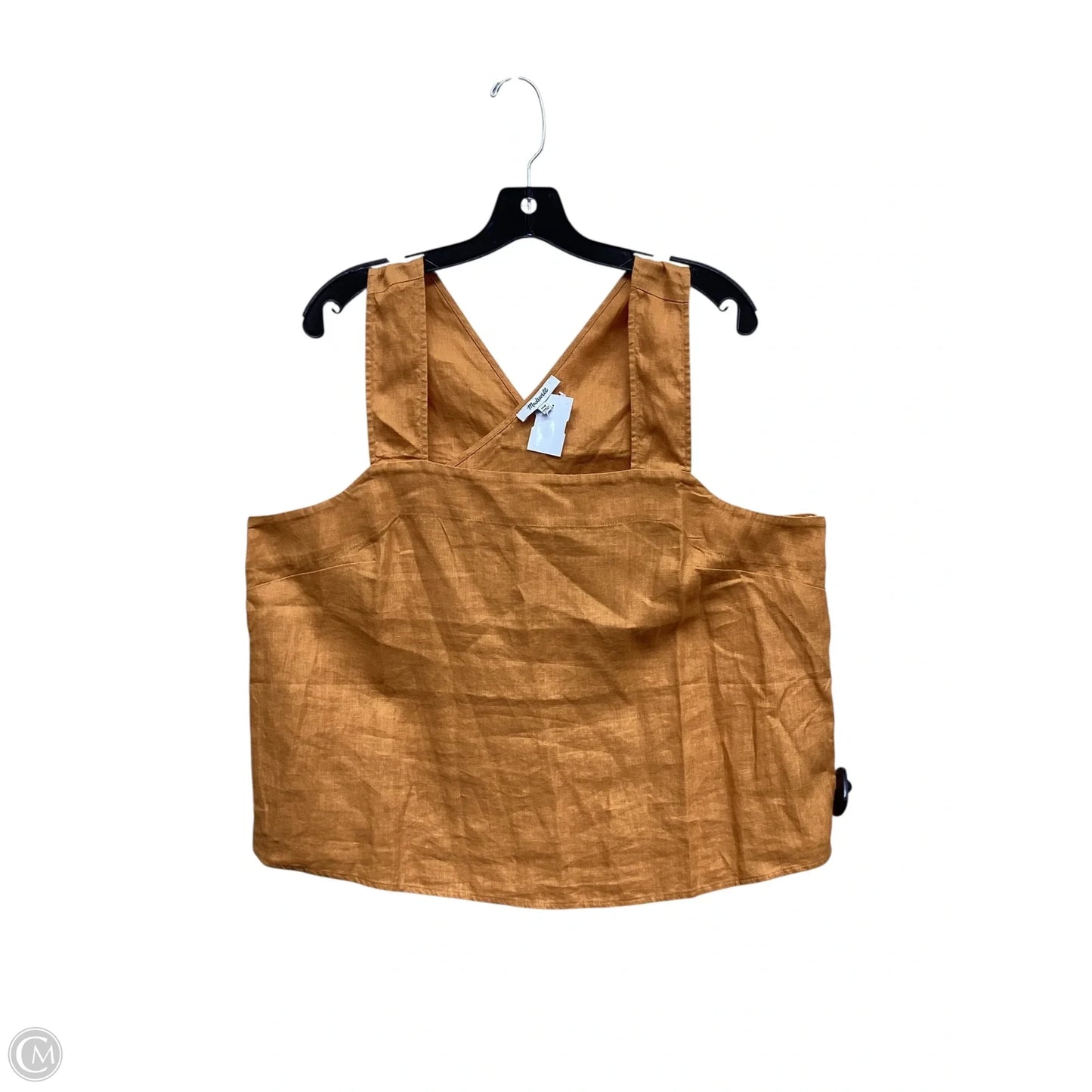 Top Sleeveless By Madewell In Orange, Size: 14