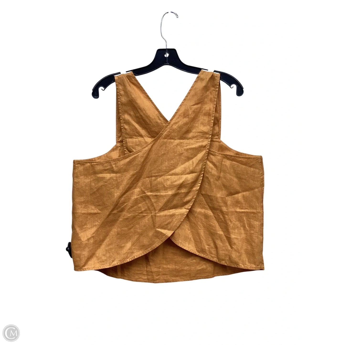 Top Sleeveless By Madewell In Orange, Size: 14