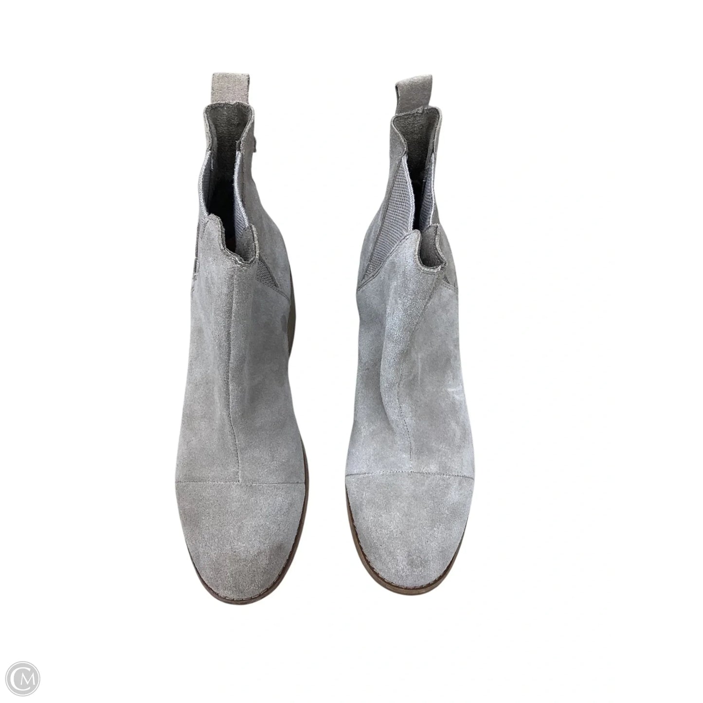 Boots Ankle Heels By Toms In Taupe, Size: 7