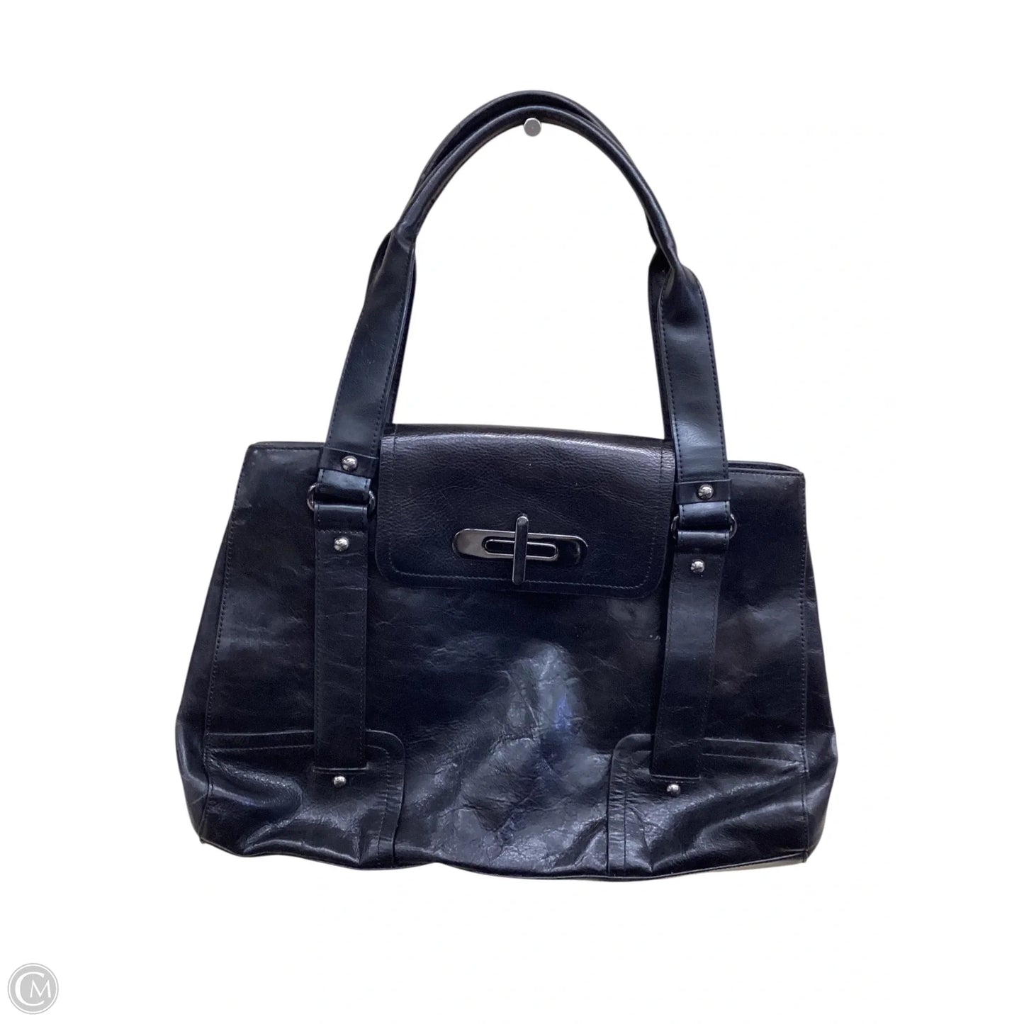 Handbag Leather By Kenneth Cole Reaction, Size: Large