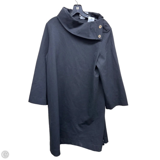 Dress Designer By Kate Spade In Black & Gold, Size: L