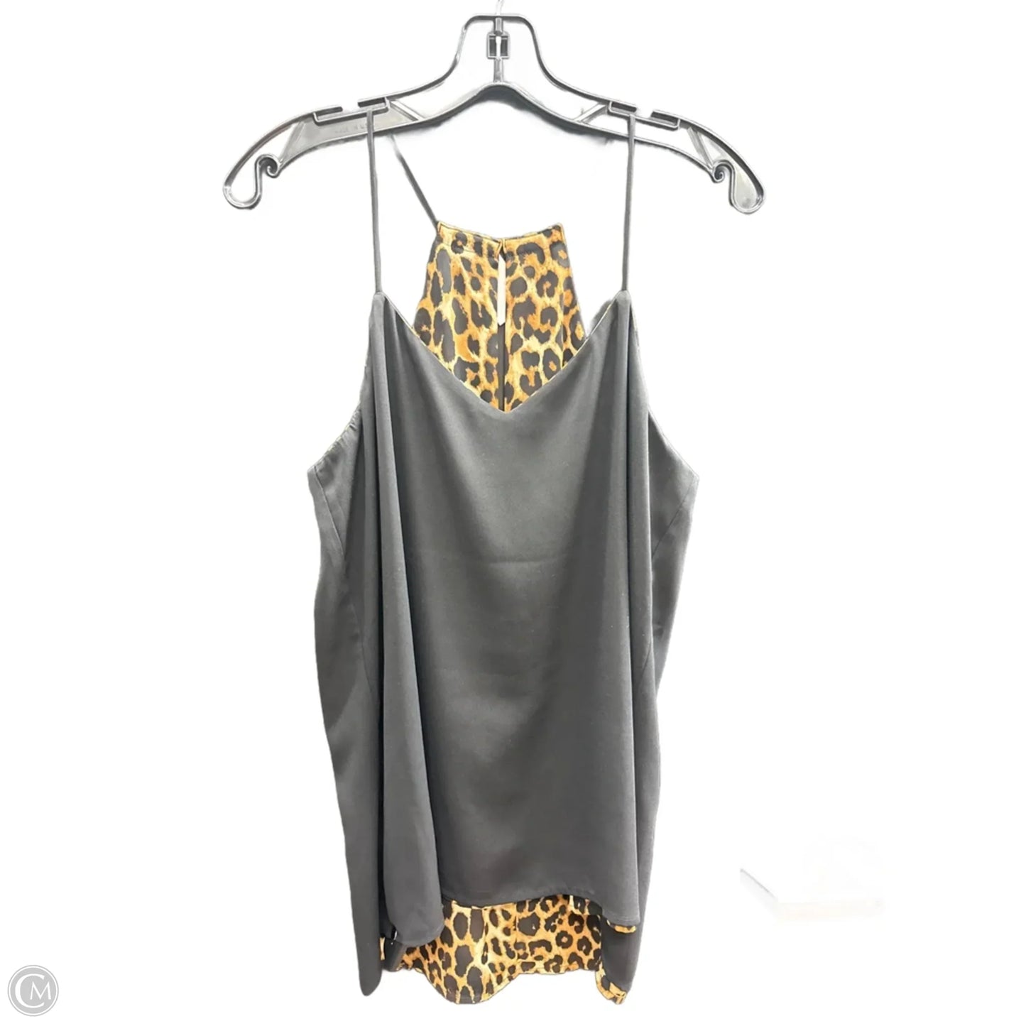 Top Sleeveless By Clothes Mentor In Animal Print