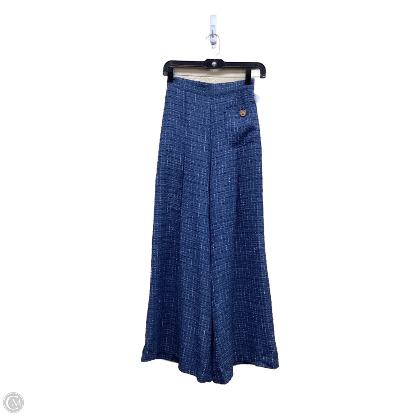 Pants Wide Leg By Clothes Mentor In Blue, Size: Xs