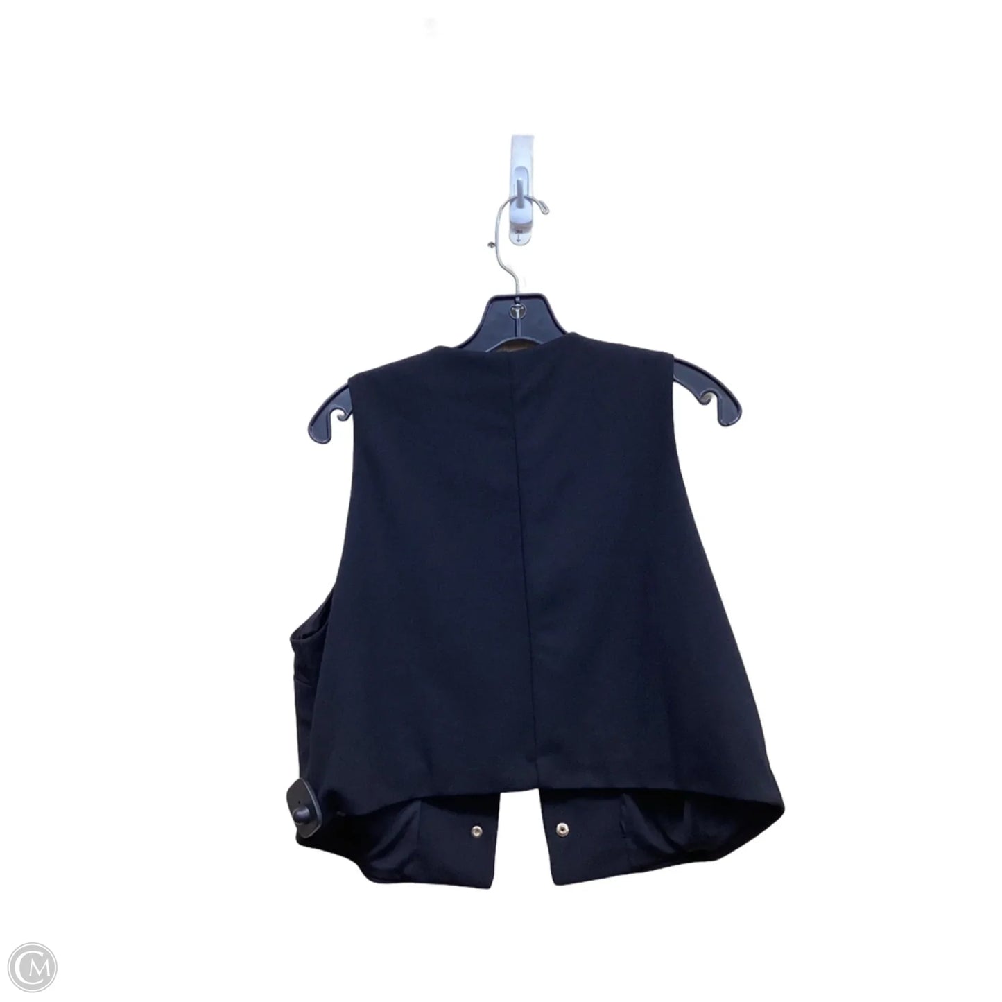 Top Sleeveless By H&m In Black & Gold, Size: M