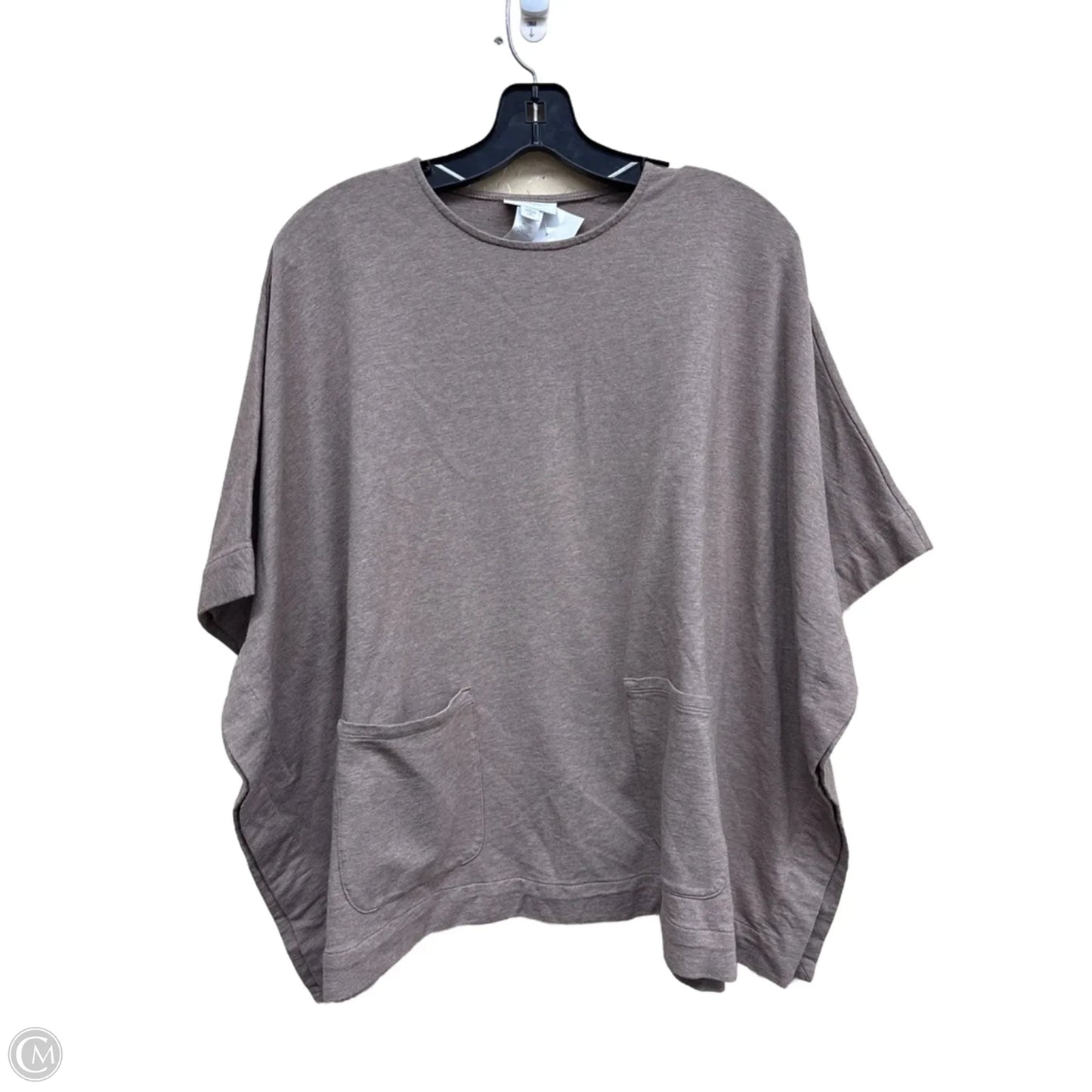 Top Short Sleeve By Pure Jill In Brown, Size: Xs