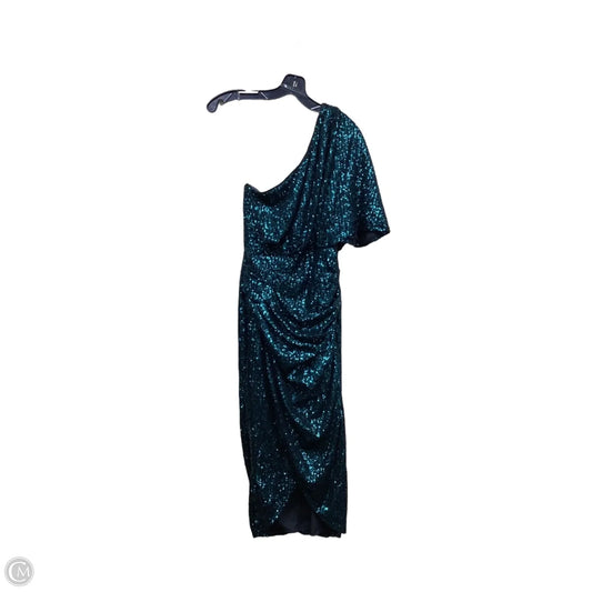 Dress Party Midi By Clothes Mentor In Green, Size: S