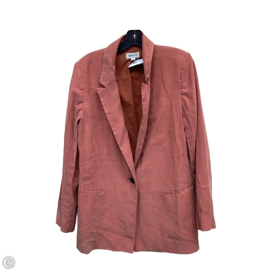 Blazer By Open Edit In Orange, Size: M