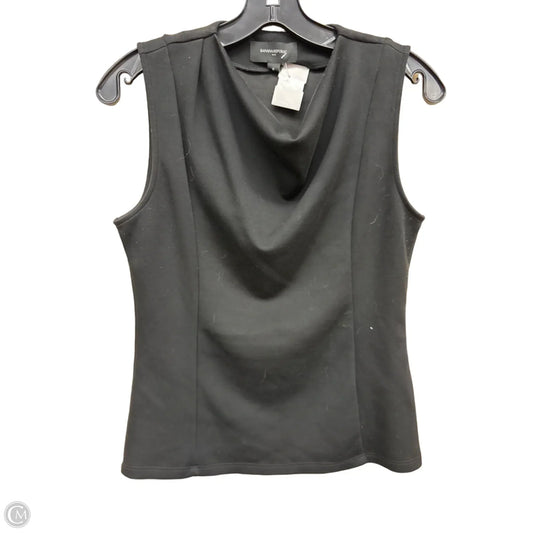Top Sleeveless By Banana Republic In Black, Size: S
