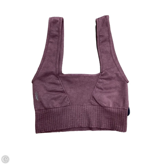 Athletic Bra By Free People In Mauve, Size: Xs