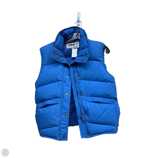 Vest Puffer & Quilted By Clothes Mentor In Blue, Size: S