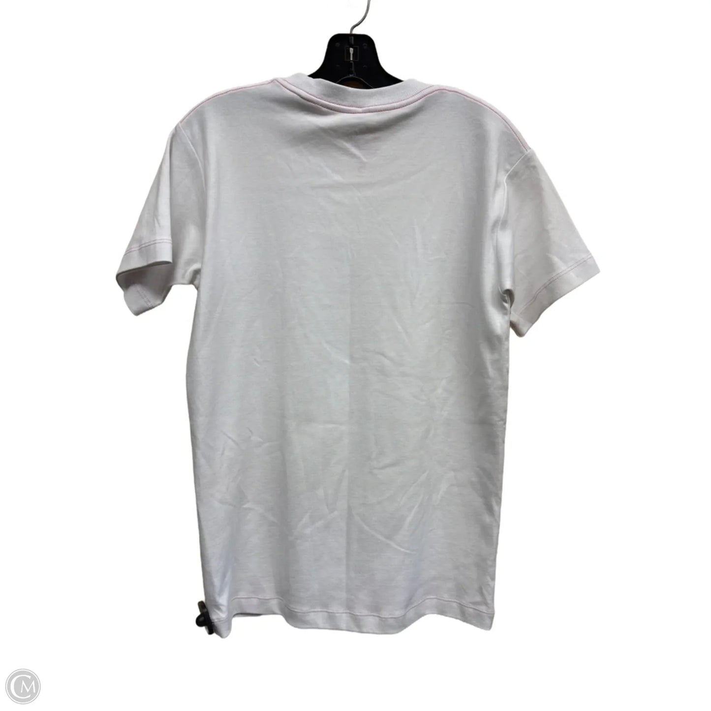 Top Short Sleeve By Clothes Mentor In White, Size: S