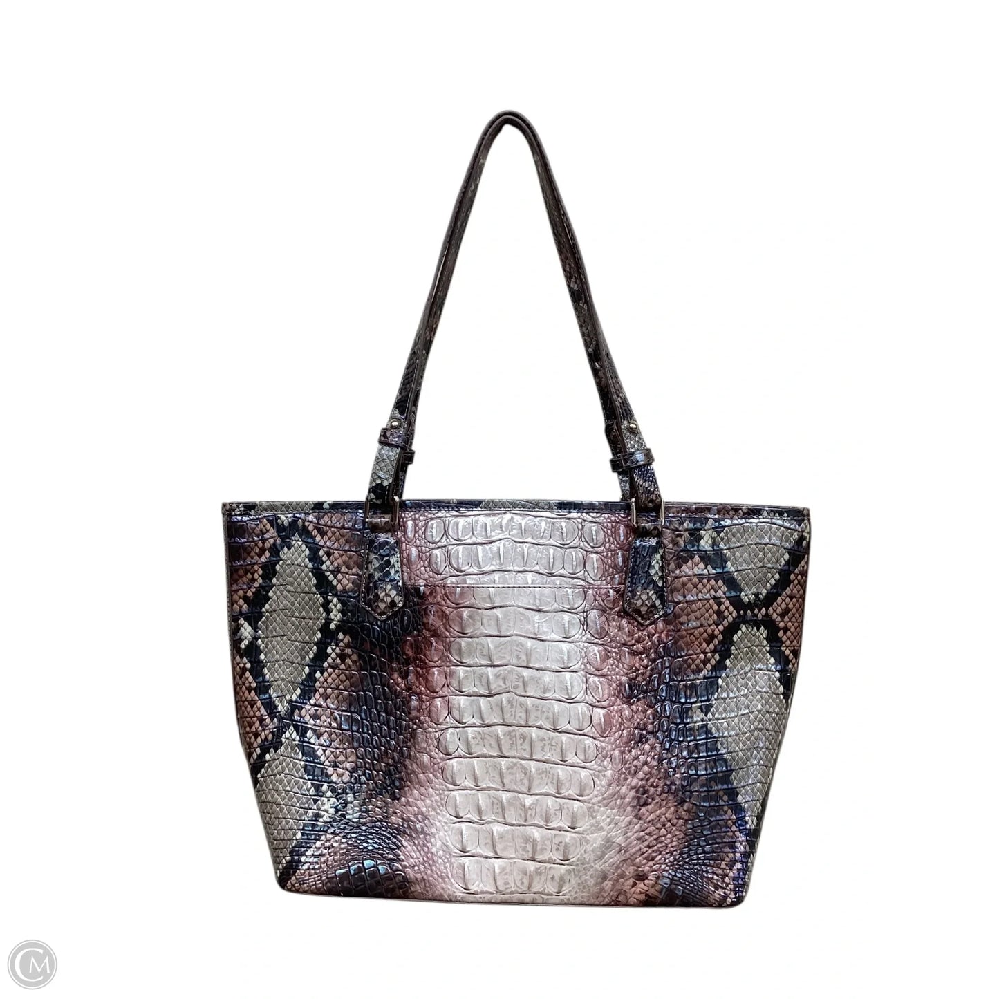 Handbag Designer By Brahmin, Size: Large