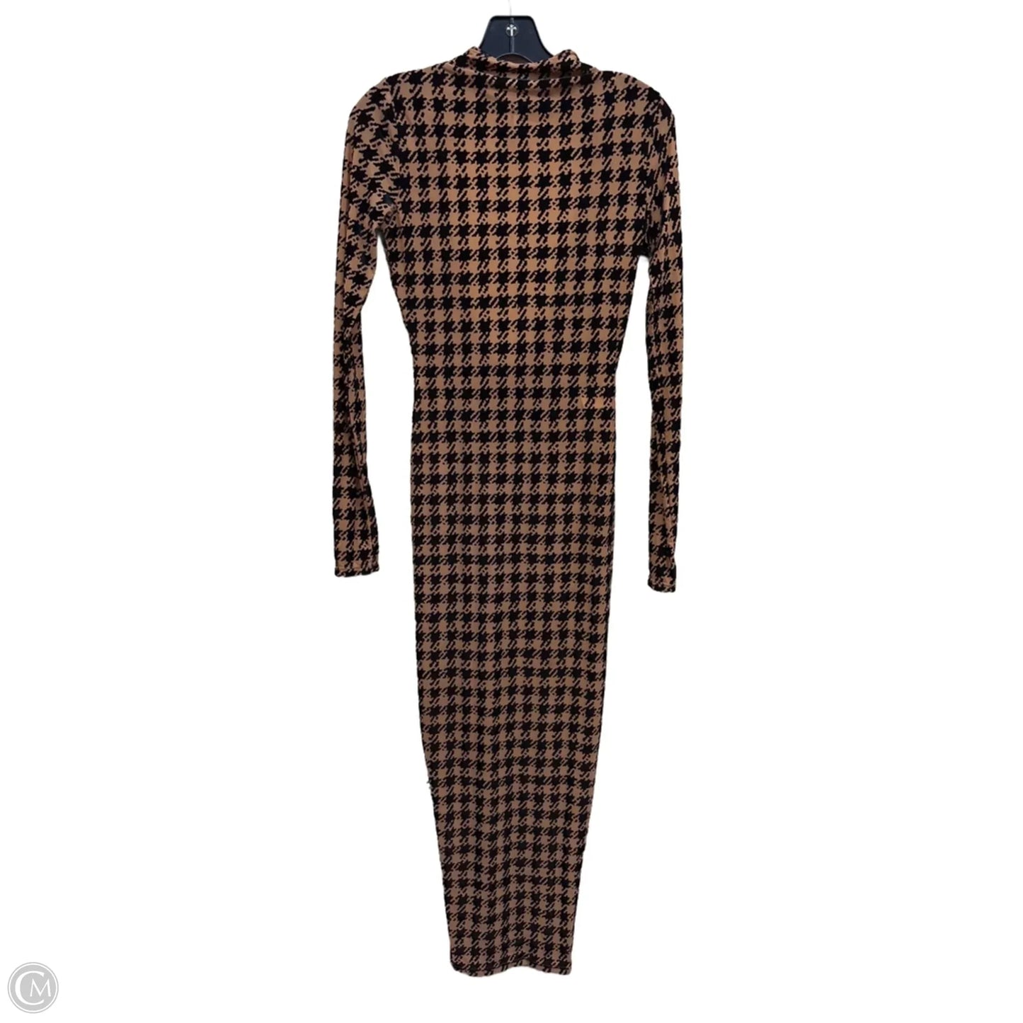 Dress Casual Maxi By Clothes Mentor In Black & Brown, Size: L