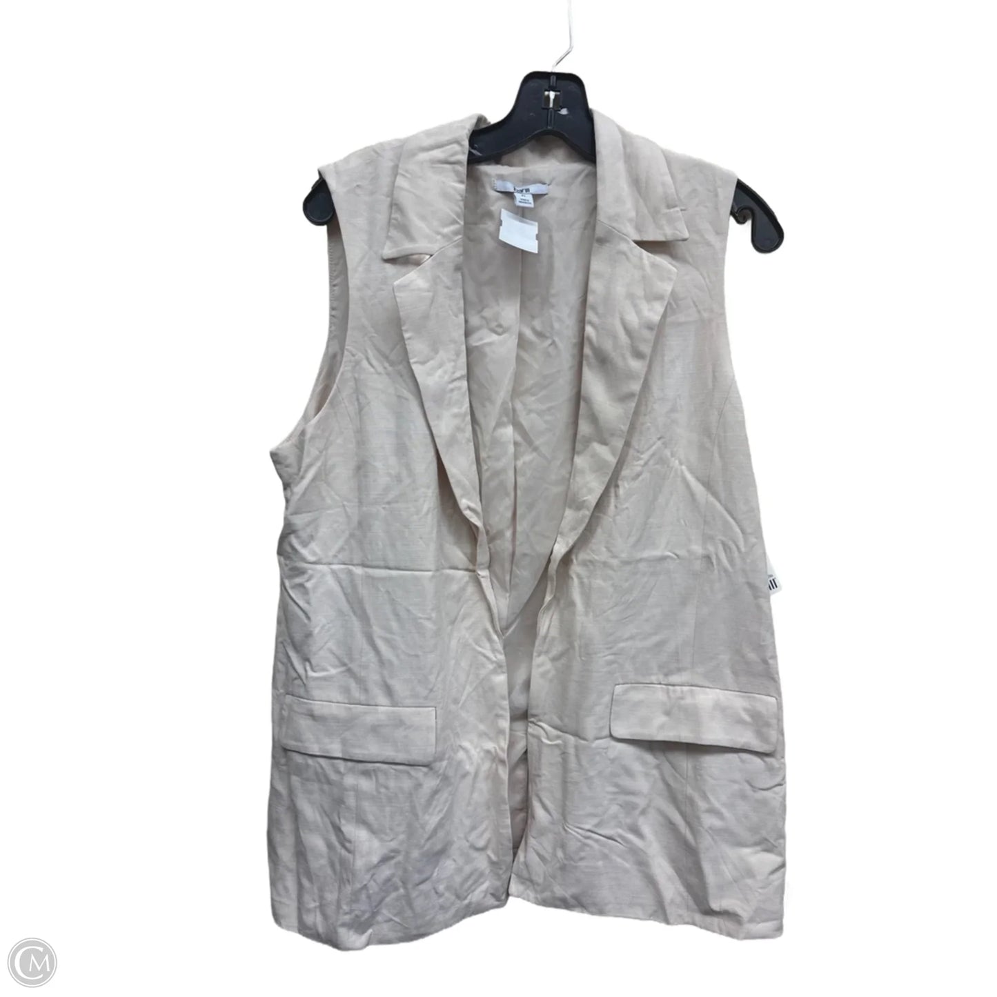 Vest Other By Bar Iii In Cream, Size: Lp