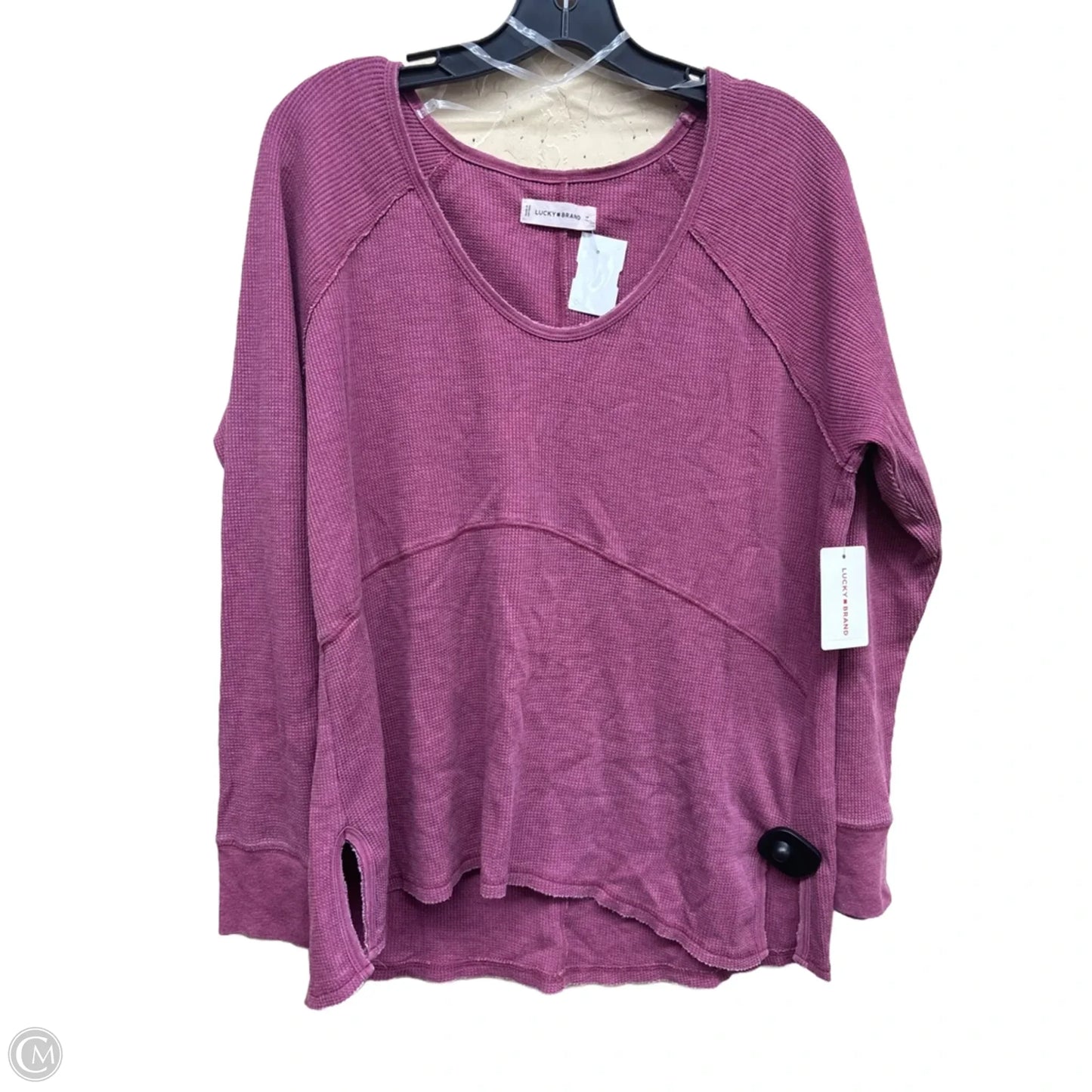 Top Long Sleeve By Lucky Brand In Purple, Size: M