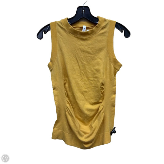 Athletic Tank Top By Athleta In Yellow, Size: S