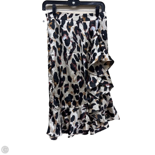 Skirt Midi By Clothes Mentor In Animal Print, Size: S