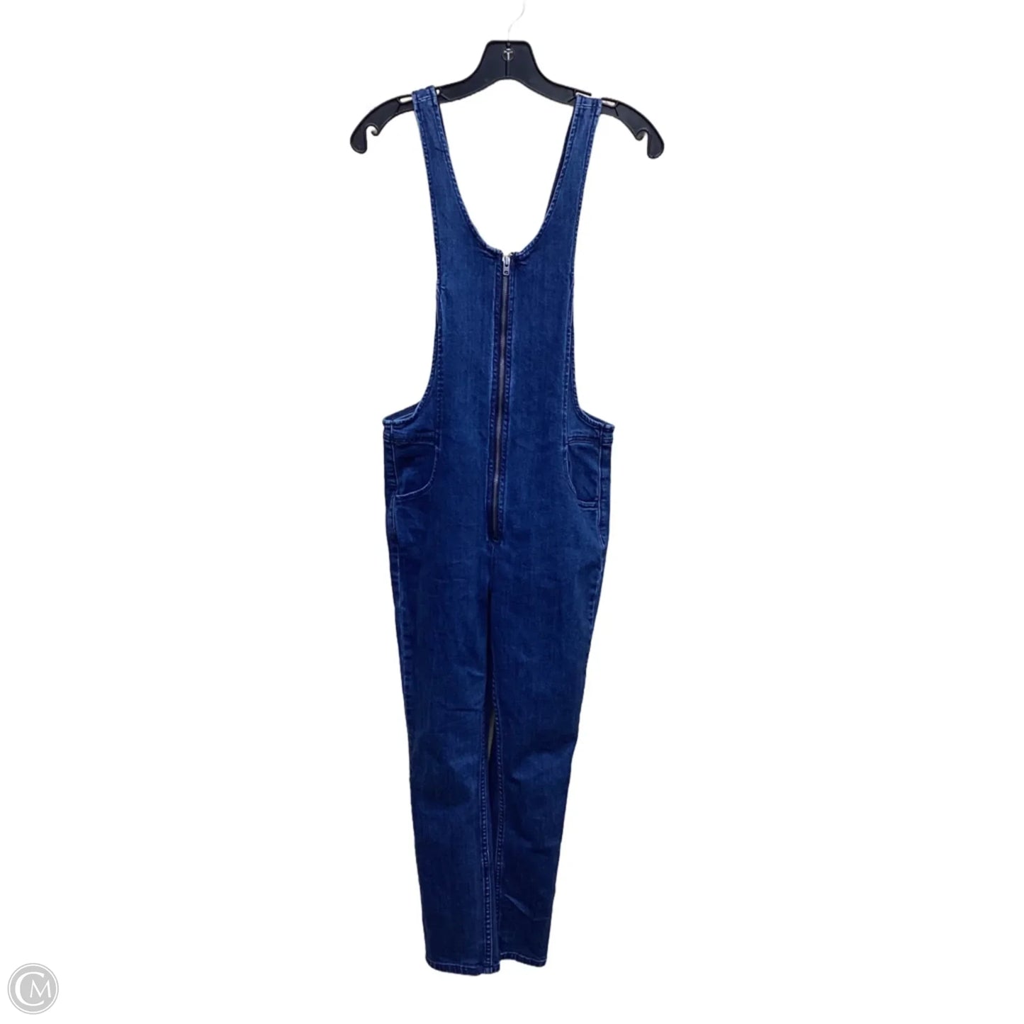 Jumpsuit By Free People In Blue Denim, Size: 4