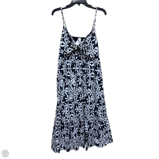 Dress Casual Midi By J. Crew In Floral Print, Size: 10