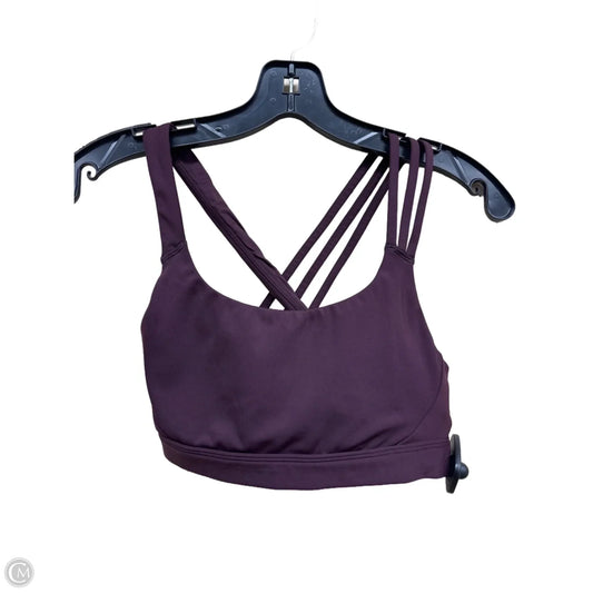 Athletic Bra By Athleta In Maroon, Size: S