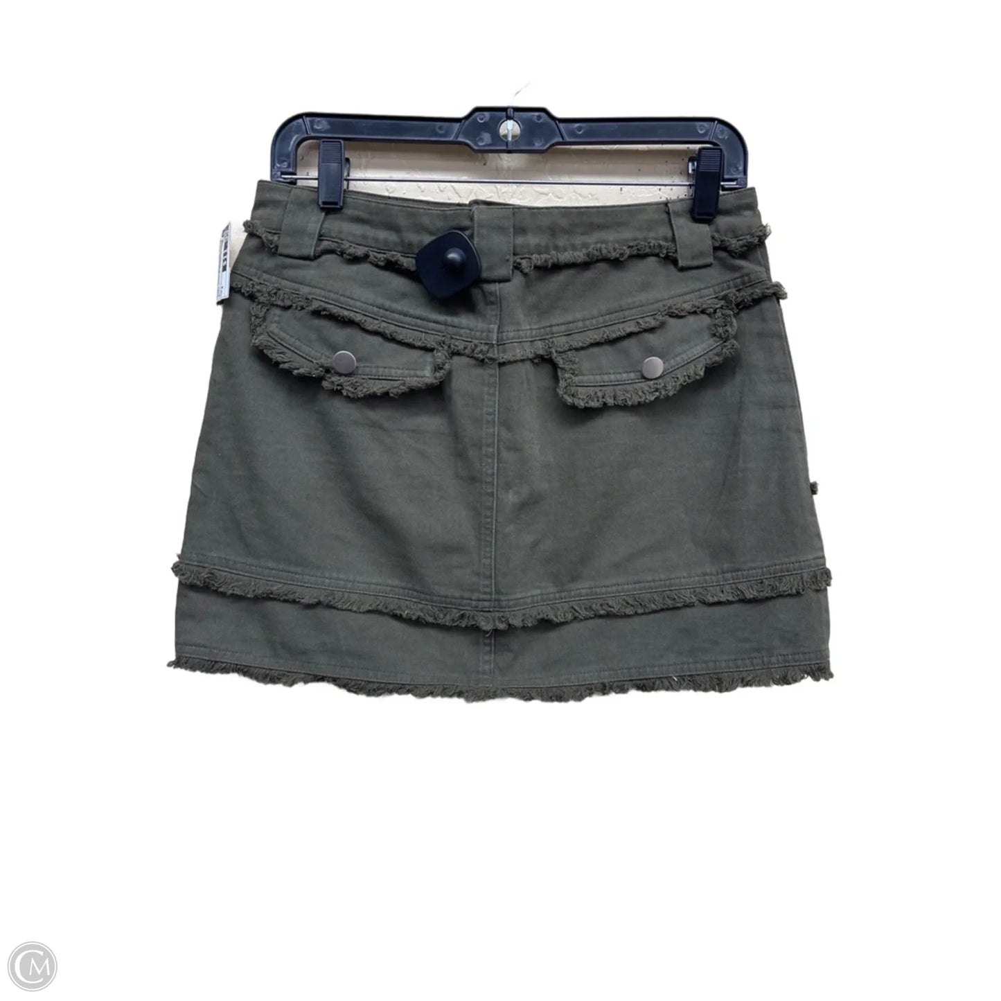 Skirt Mini & Short By Le Lis In Green, Size: S