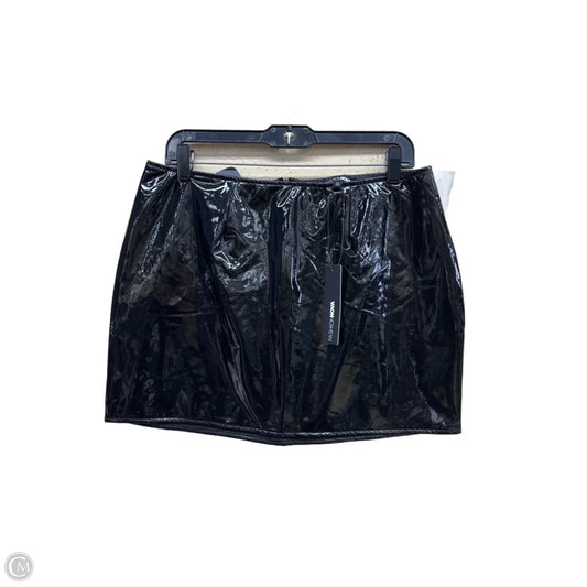 Skirt Mini & Short By Fashion Nova In Black, Size: Xl