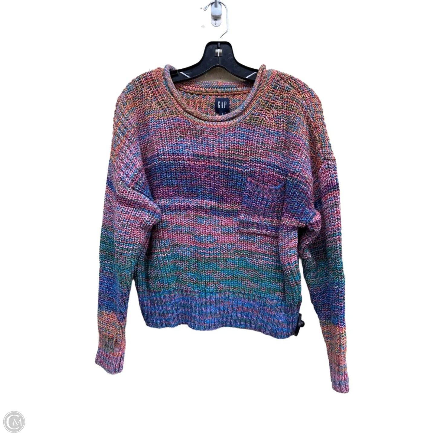 Sweater By Gap In Multi-colored, Size: L