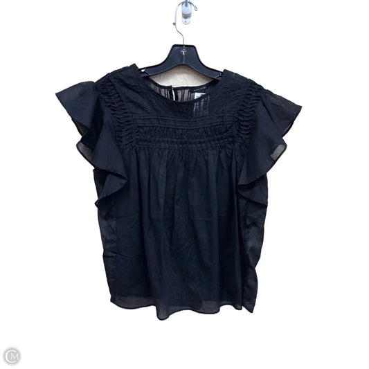 Top Sleeveless By Banana Republic In Black, Size: S