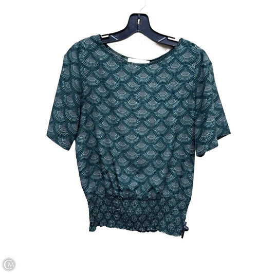 Top Short Sleeve By Michael By Michael Kors In Green, Size: Xs