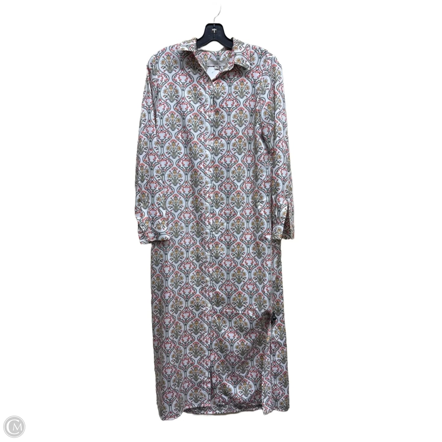 Dress Casual Maxi By Loft In Floral Print, Size: 0