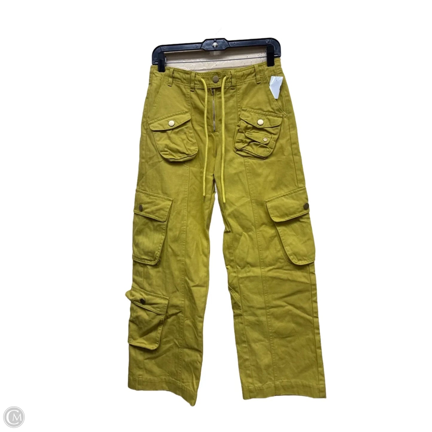 Pants Cargo & Utility By Clothes Mentor In Yellow, Size: Xs