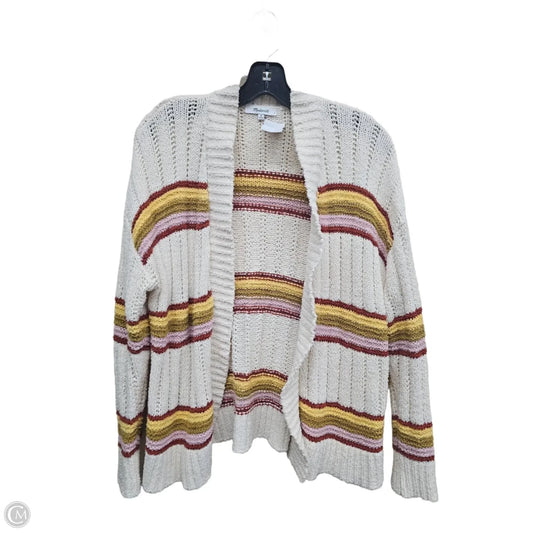 Sweater Cardigan By Madewell In Multi-colored, Size: M