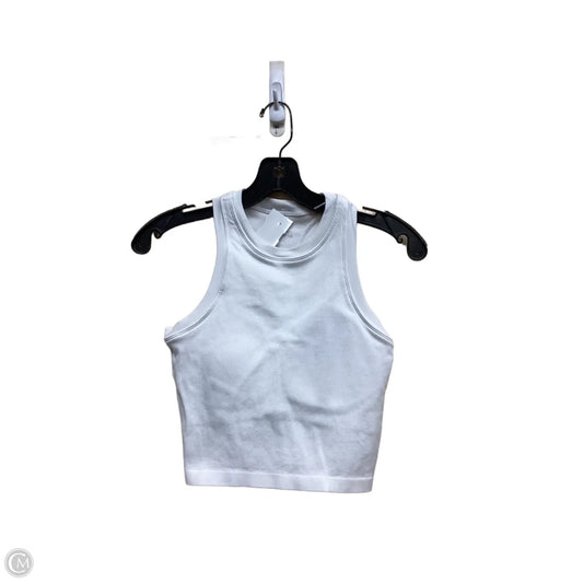 Athletic Tank Top By Clothes Mentor In White, Size: M