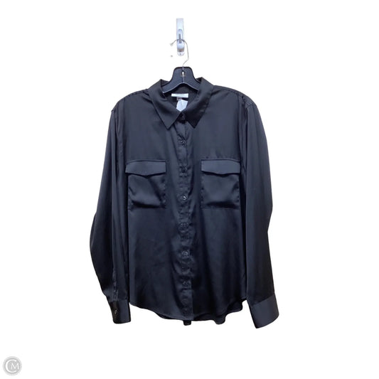 Top Long Sleeve By Clothes Mentor In Black, Size: L