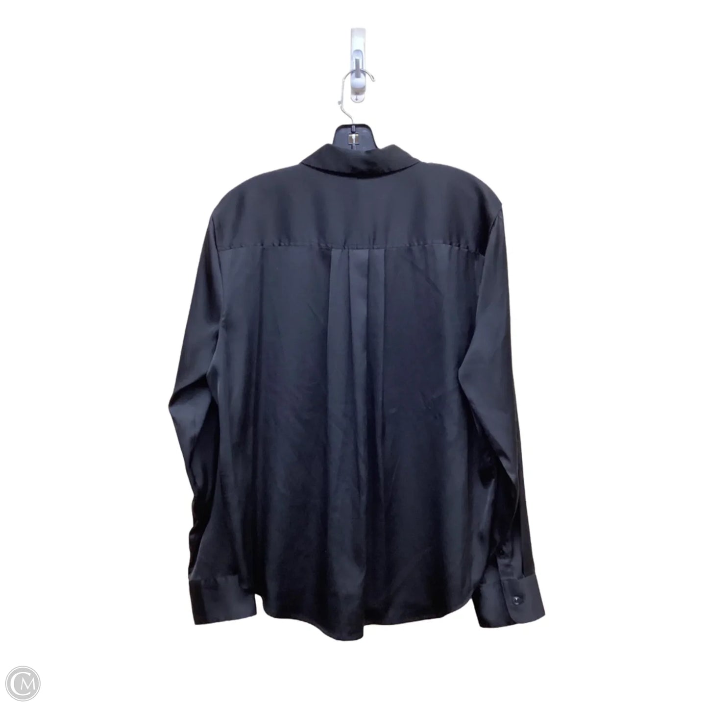 Top Long Sleeve By Clothes Mentor In Black, Size: L