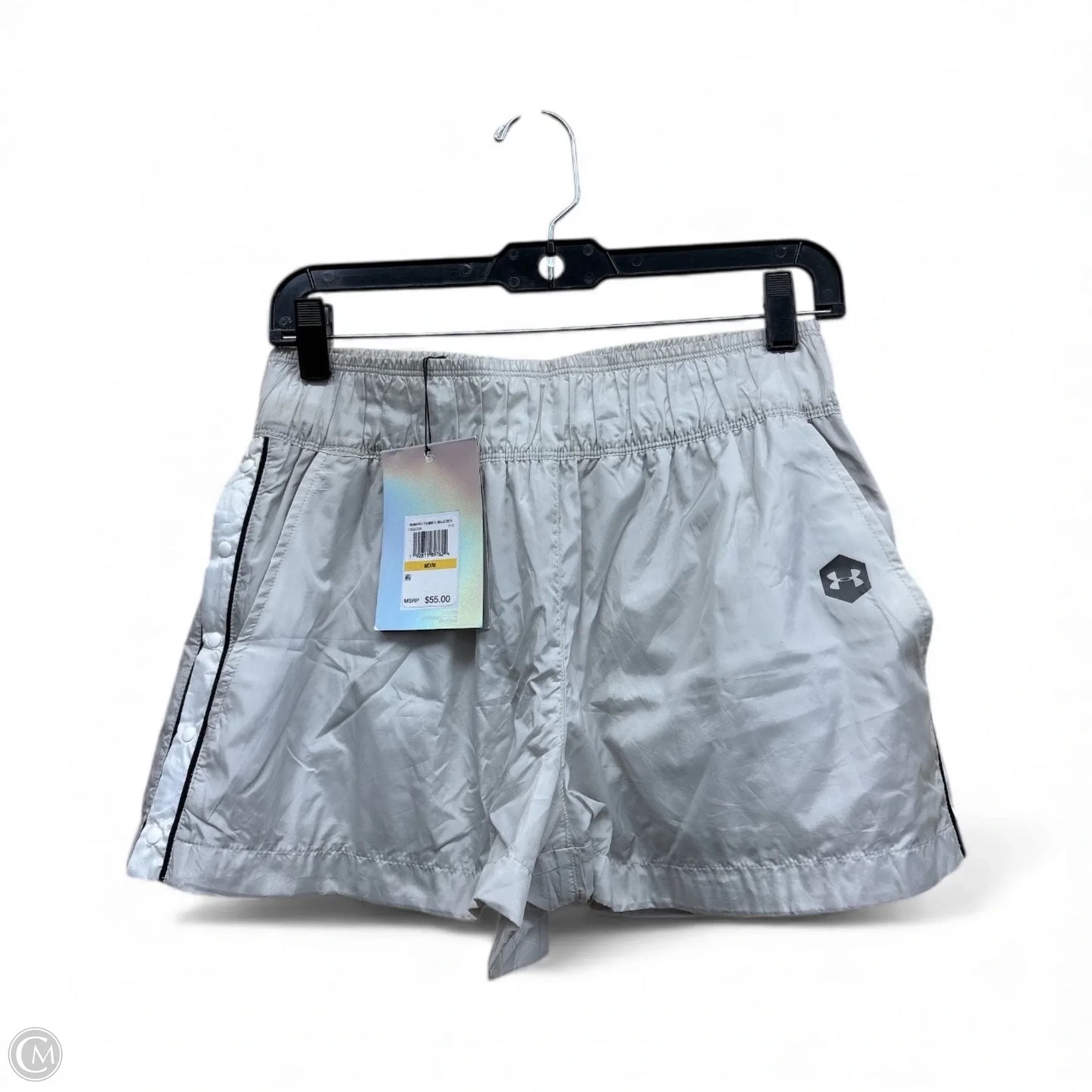 Athletic Shorts By Under Armour In Grey, Size: M