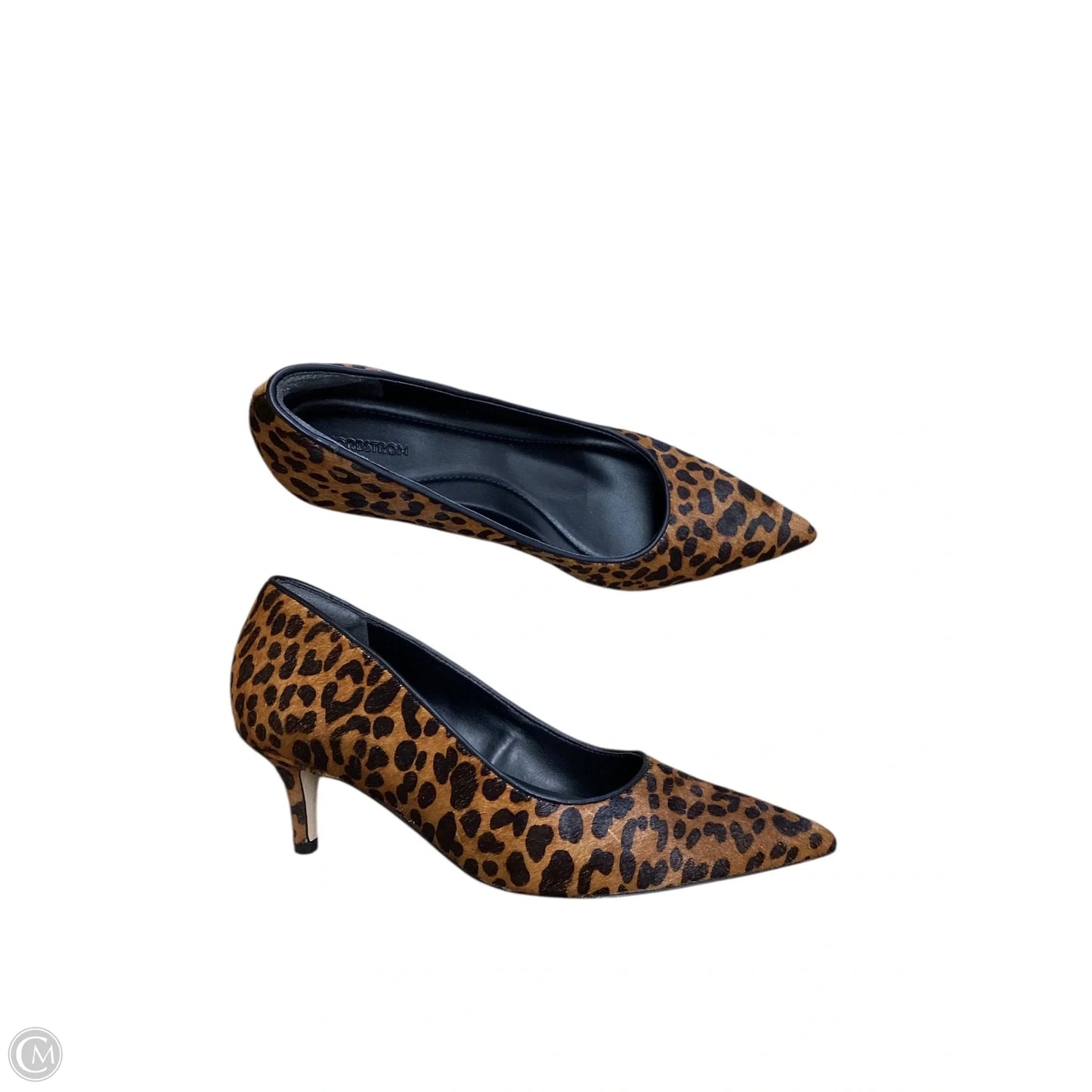 Shoes Heels Kitten By Nordstrom In Animal Print, Size: 7.5