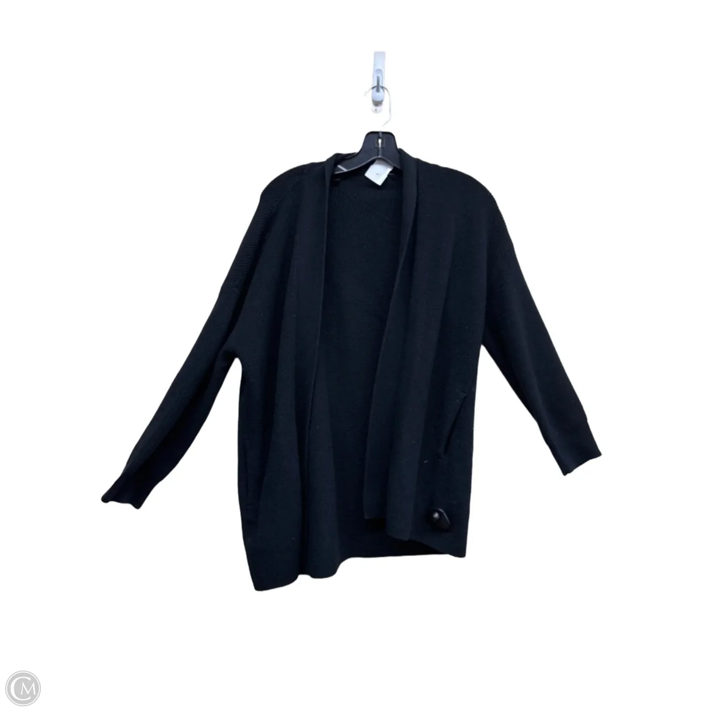 Sweater Cardigan By Lululemon In Black, Size: 6