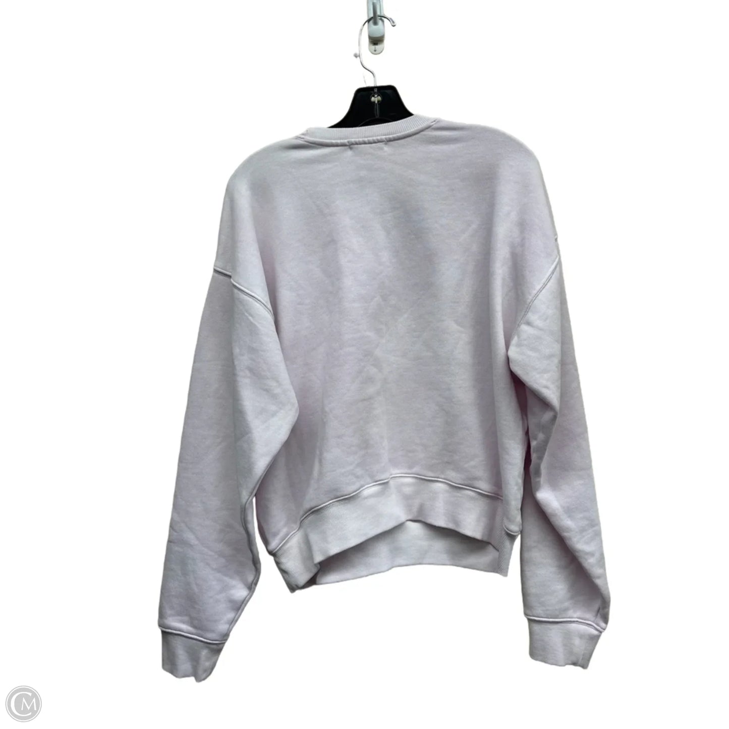 Sweatshirt Crewneck By Good American In Pink, Size: S
