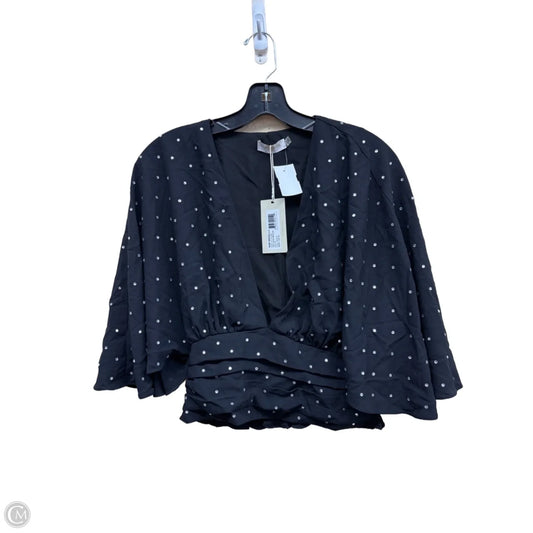 Top Short Sleeve By Ramy Brook In Black, Size: M