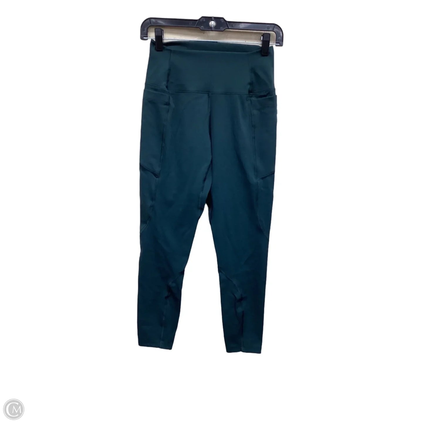 Athletic Leggings By Clothes Mentor In Green, Size: M