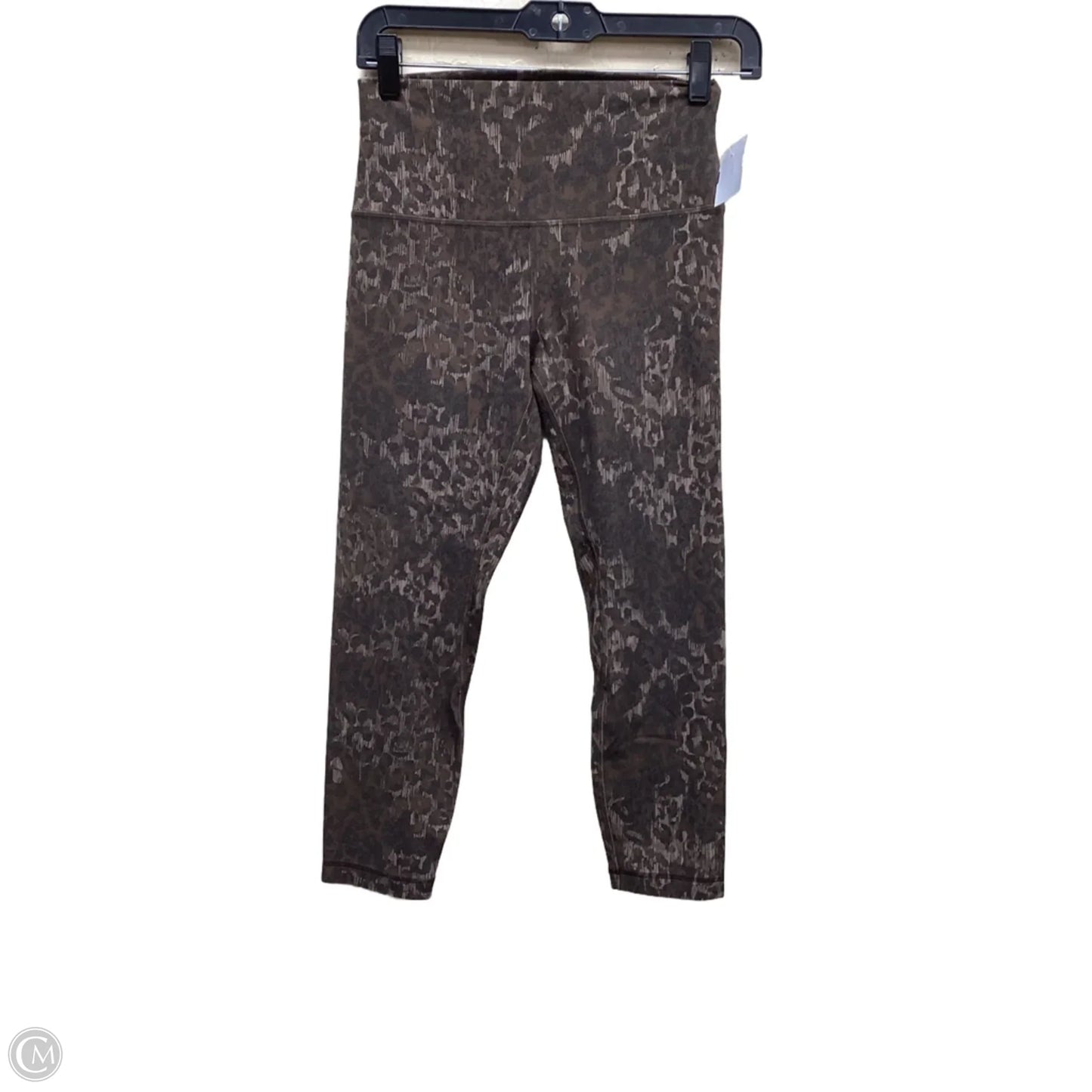 Athletic Leggings By Lululemon In Animal Print, Size: 6