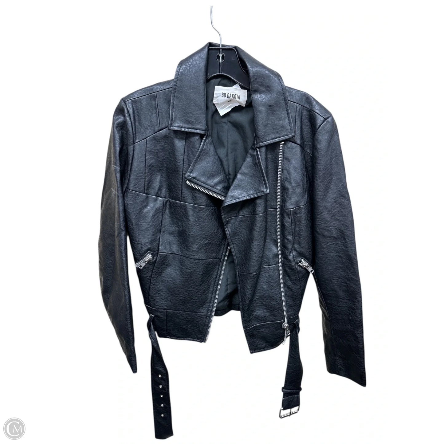 Jacket Moto By Bb Dakota In Black, Size: S