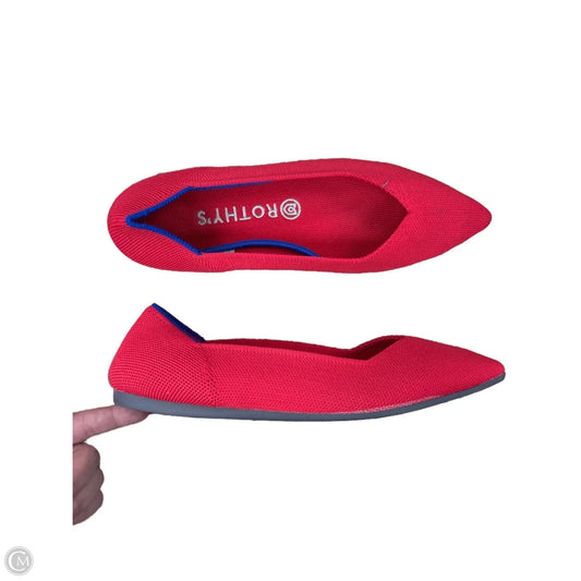 Shoes Flats By Rothys In Red, Size: 9
